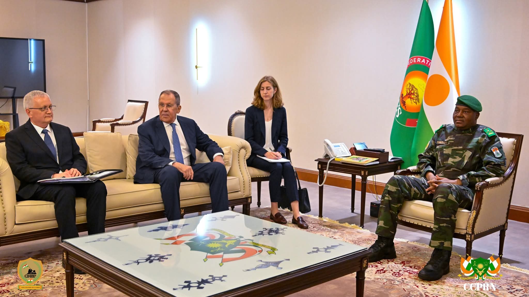 تشاني يبحث مع لافروف ووزيري خارجية مالي وبوركينا فاسو تعزيز الشراكة بين تحالف دول الساحل وروسيا