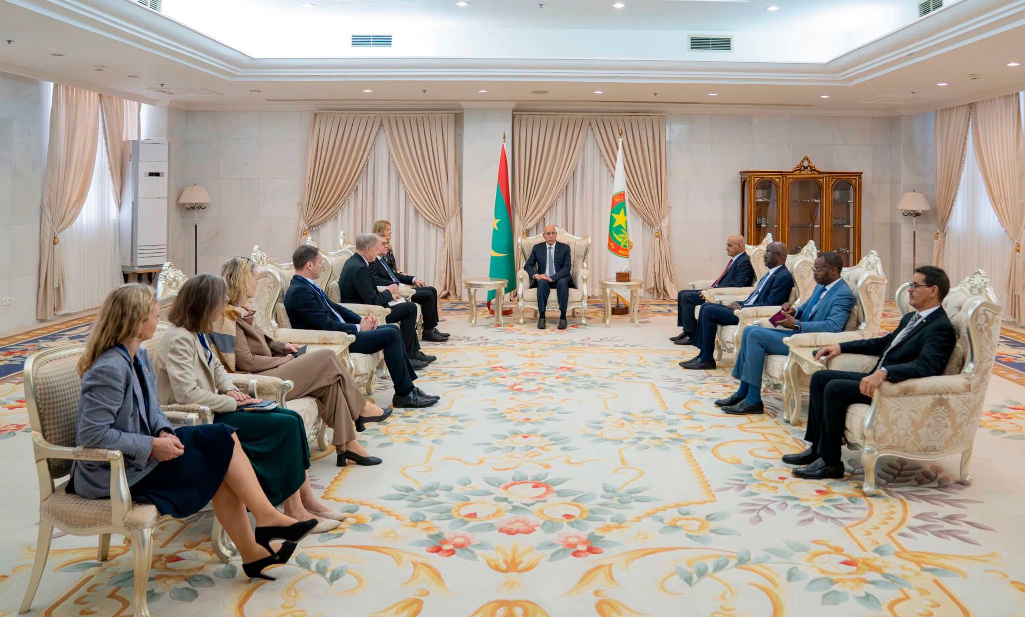 الرئيس غزواني يستقبل وزير الخارجية الألماني في نواكشوط