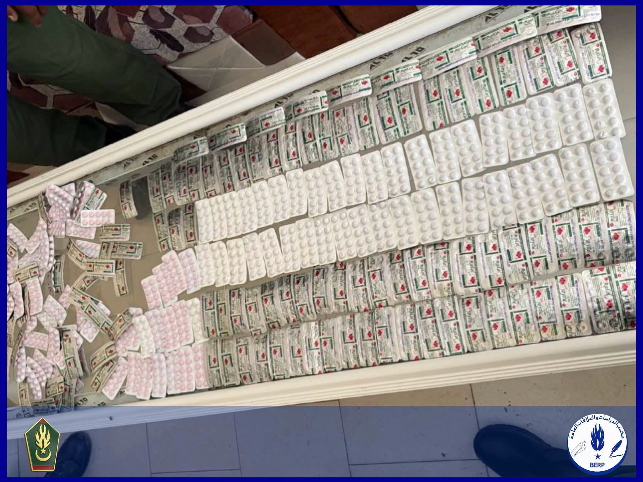 الدرك الوطني يعلن إحباط محاولة لتهريب 2790 قرصا من المؤثرات العقلية عبر معبر روصو