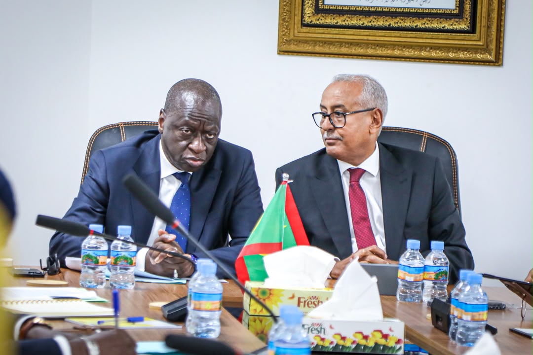 سلطة تنظيم الأسواق المالية تبحث مع نائب رئيس البنك الدولي تطوير الأسواق المالية في موريتانيا