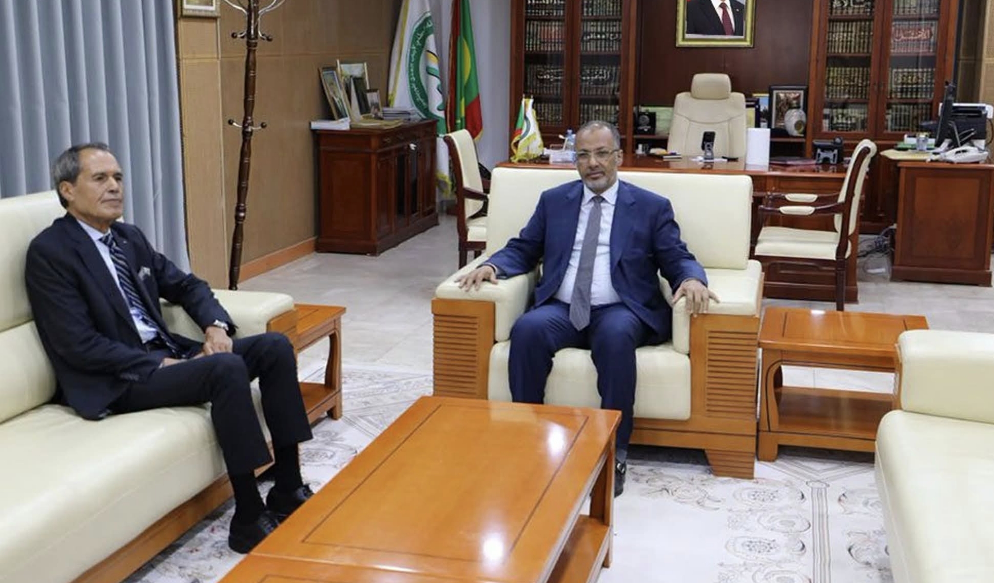 مباحثات موريتانية مغربية لتوسيع التعاون بين رجال الأعمال