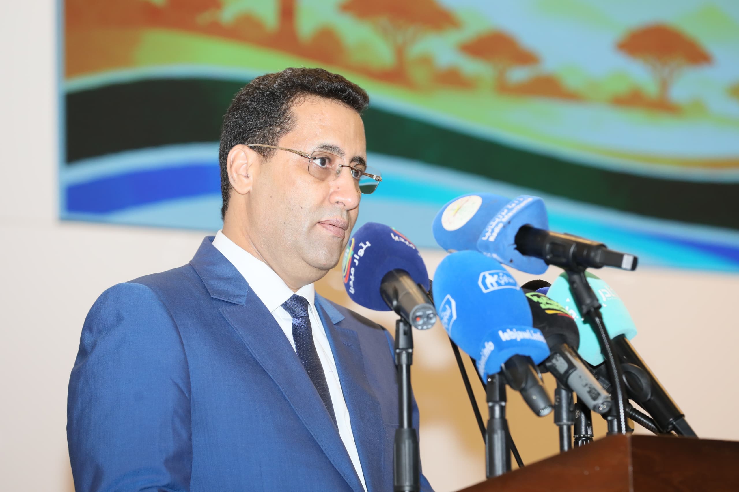 ولد اجاي: لا يمكن فصل العمل المناخي عن سياسات التنمية والأمن وتعزيز السلام