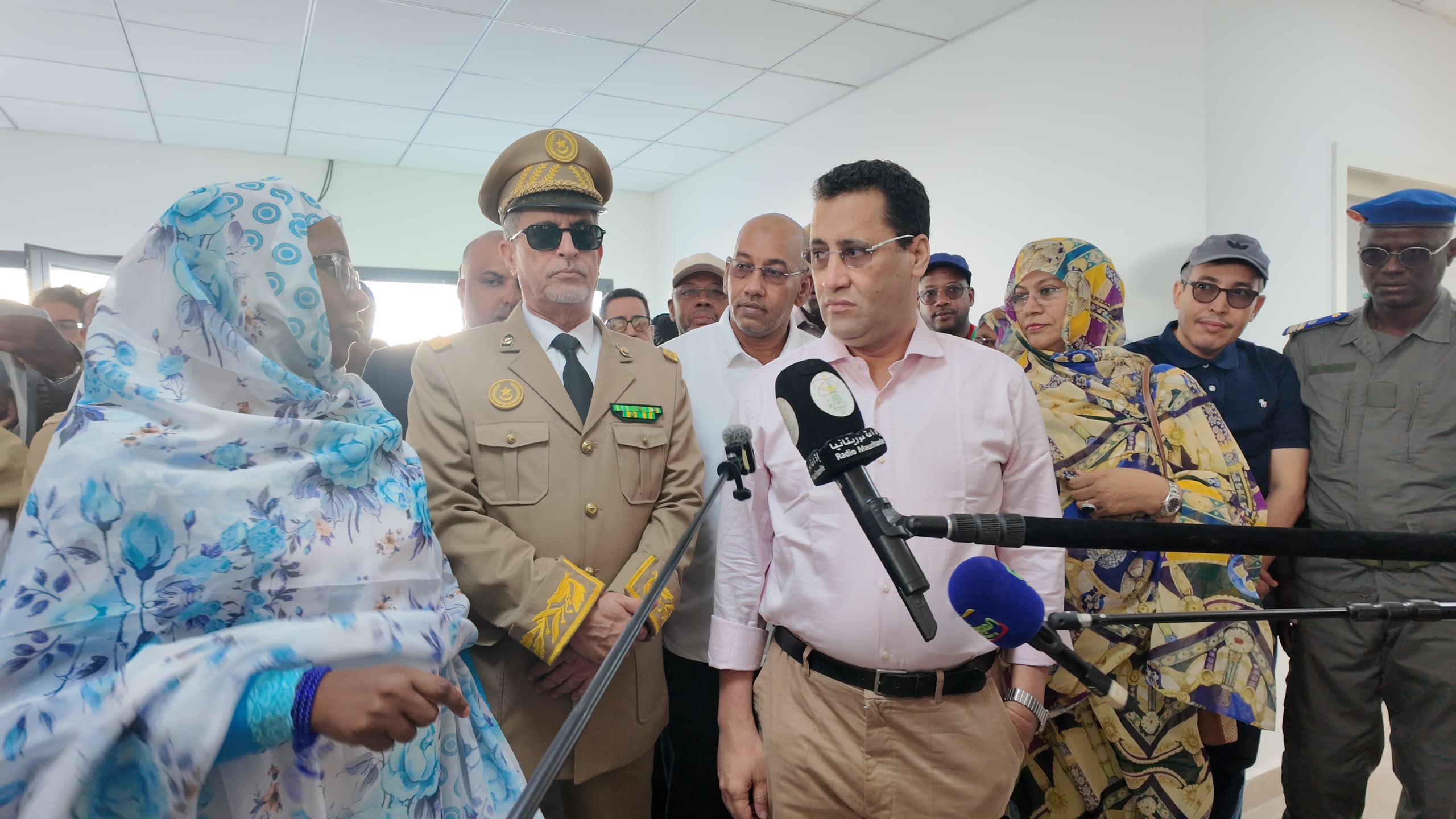 ولد اجاي يتفقد منشآت صحية ومائية ورياضية ومشاريع بنية تحتية في نواكشوط