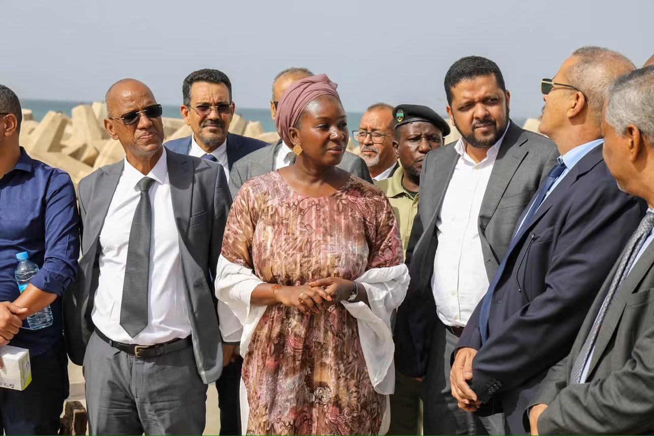 وزيرة الصيد تتفقد جاهزية ميناء نواكشوط وأعمال تطوير منشآته